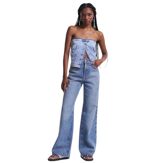 LuxDenim™ – A calça jeans com brilho